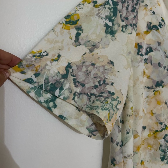 NWT A.NEW.DAY Women's Floral Short Sleeve Ruffle Hem DressㅣSize XSㅣMiniㅣNWT - Picture 6 of 7